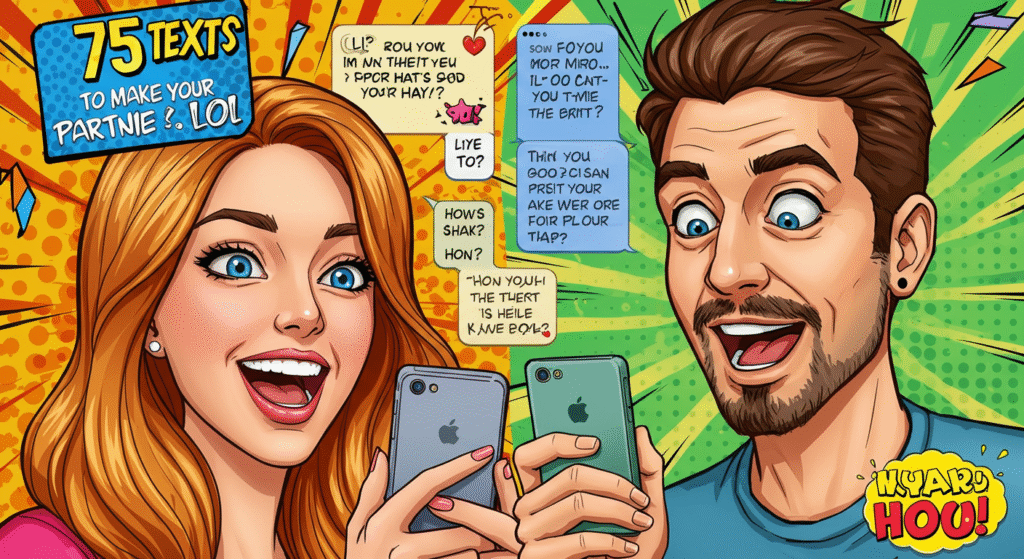 75 Texts To Make Your Partner LOL (No Matter How Grumpy They Are!)
