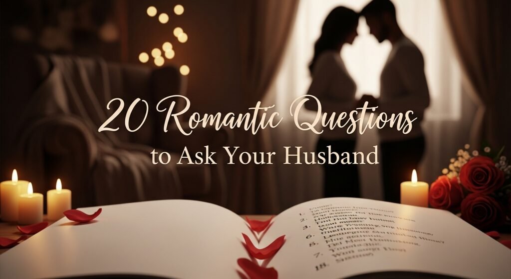 20 Romantic Questions to Ask Your Husband